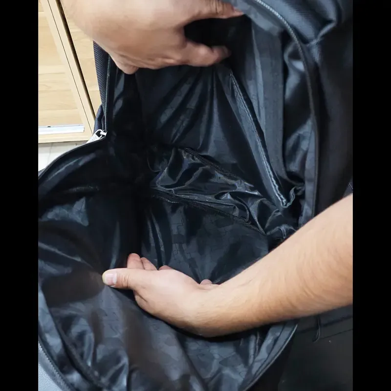 کوله پشتی ساده پرزیدنت ضدآب پارچه ریپس کرهای با جای لپتاپ - تصویر 14