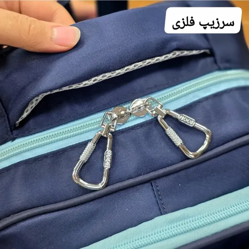کوله پشتی پسرانه موشکی ضد آب مناسب کلاس اول تا چهارم - تصویر 11