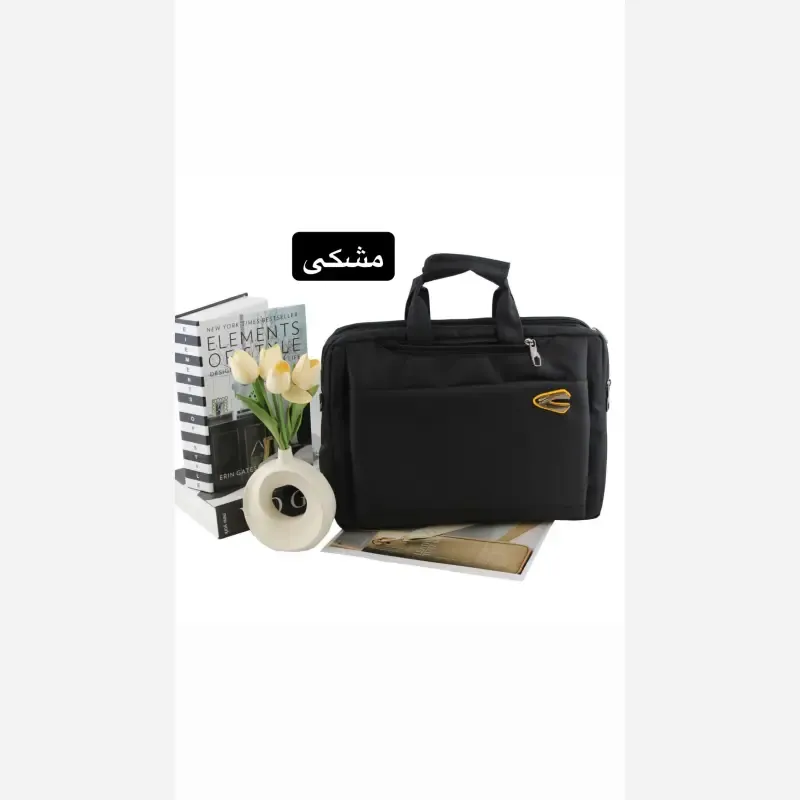 کیف مردانه سه کاره اداری رسمی پارچه ای ابعاد 40 در 30 در 10 سانتیمتر - تصویر 5