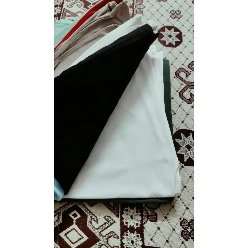 تیشرت دخترانه زنانه باکسی قد 65 سانت - تصویر 3