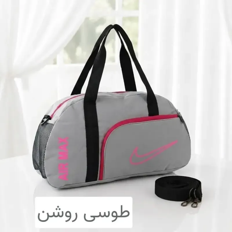 ساک مسافرتی و ورزشی کرتکس مدل سه بند دارای 4 جیب بیرونی ابعاد 50 در 35 در 15 سانتیمتر - تصویر 4