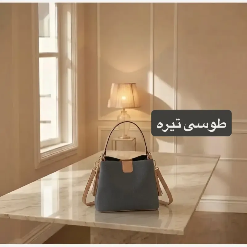 کیف زنانه اسپرت روزمره چرم مصنوعی - تصویر 9