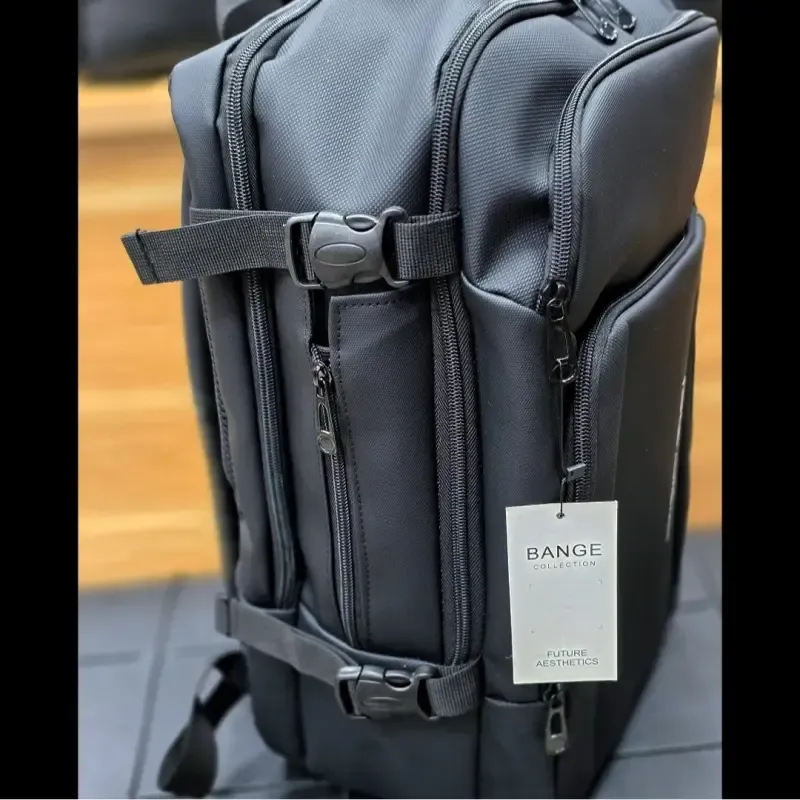 کوله پشتی لپ تاپ سیلیکونی ضد آب بنج BANGE مدل 4238 - تصویر 11