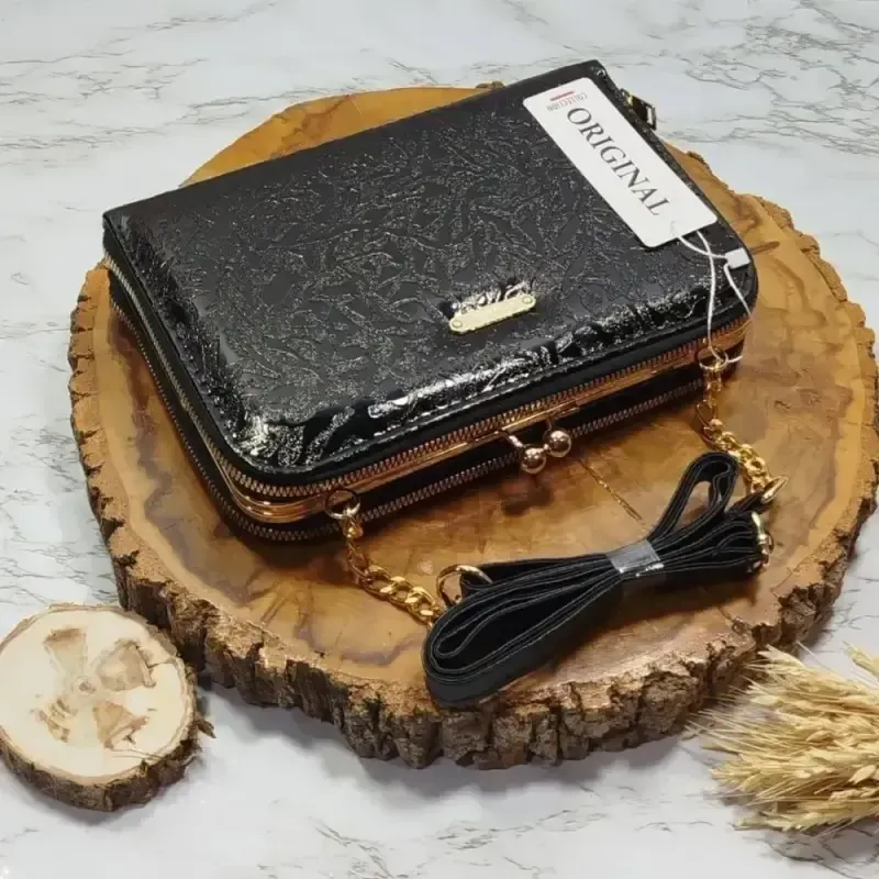 کیف مجلسی دهنه دار کیفیت درجه یک با متریال وارداتی رنگ ثابت - تصویر 2