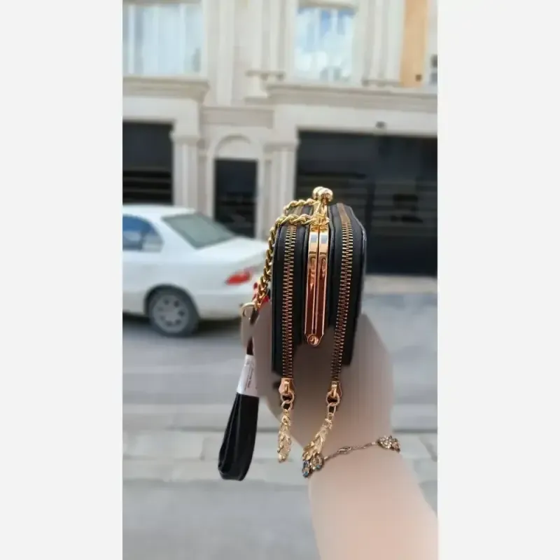 کیف مجلسی دهنه دار کیفیت درجه یک با متریال وارداتی رنگ ثابت - تصویر 3