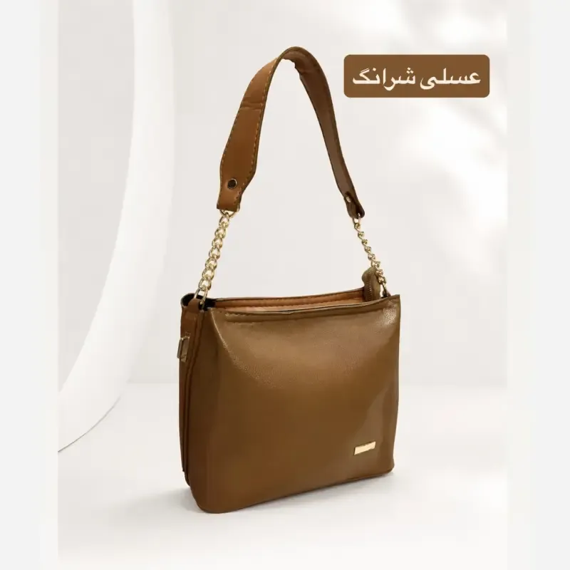 کیف زنانه چرم مصنوعی روزمره و مجلسی بند بلند - تصویر 5