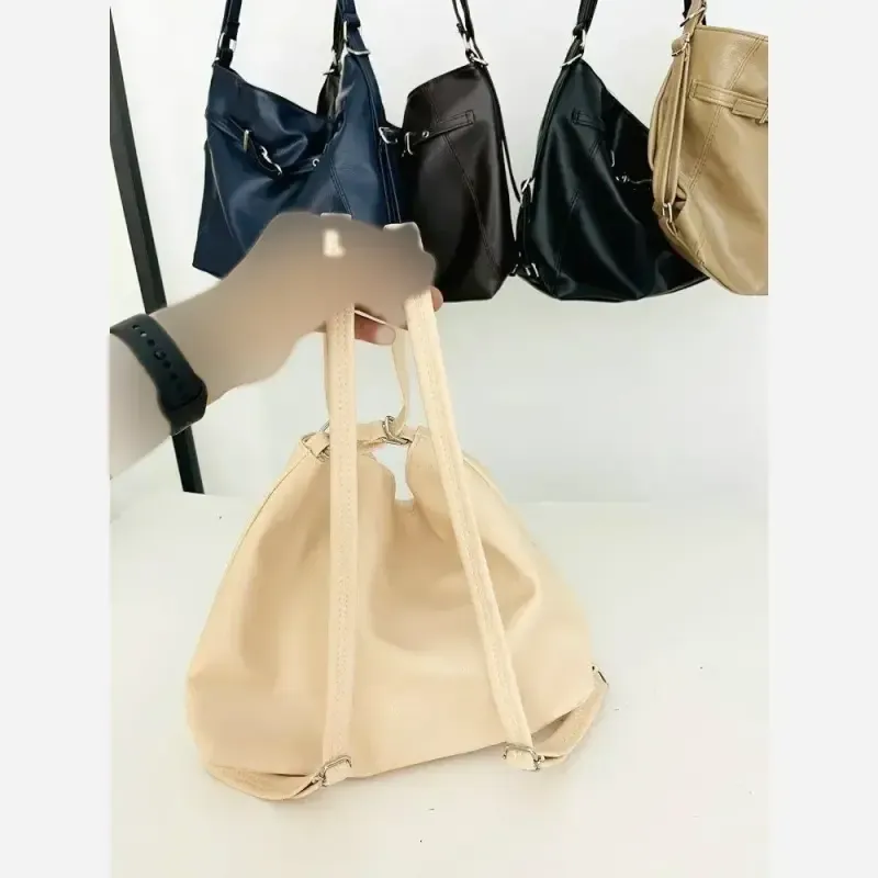 کیف دستی و کوله پشتی دو کاره شرانگ وارداتی سایز 27 در 37 رنگبندی متنوع - تصویر 4