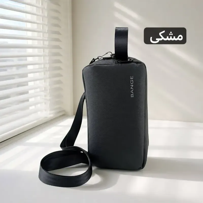 کیف مردانه 2 کاره جنس خلبانی ابعاد 26 در 16 سانتیمتر روزمره - تصویر 5