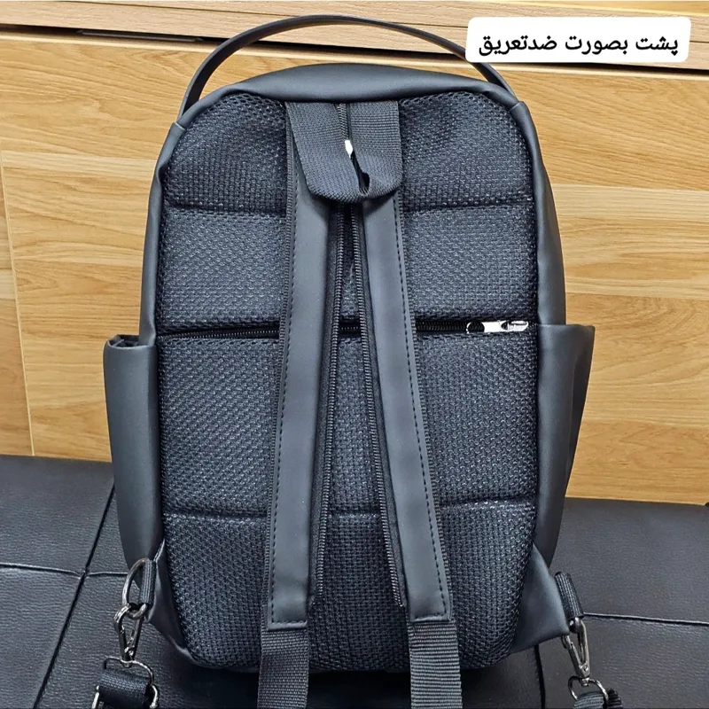 مینی کوله پشتی و بادی بگ هاردکیس بنج ضد آب پارچه اسکین زنانه و مردانه - تصویر 10