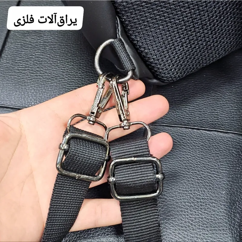 مینی کوله پشتی و بادی بگ هاردکیس بنج ضد آب پارچه اسکین زنانه و مردانه - تصویر 14