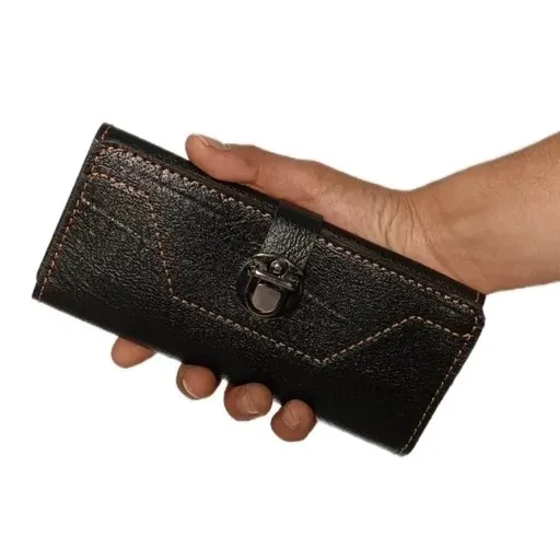 ست کفش طبی زنانه و کیف پول چرمی سه لت - تصویر 7