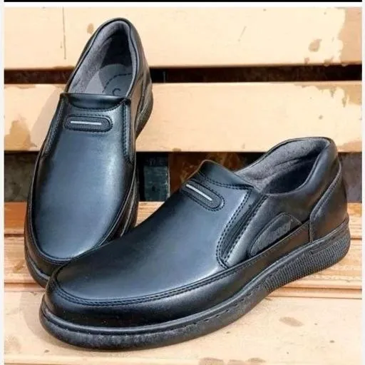 کفش چرم مردانه طبی دوردوخت مدل جردن - تصویر 4